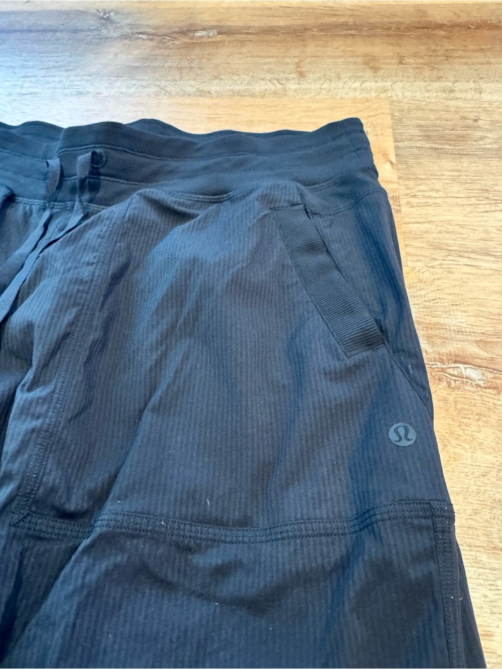 lululemon dance studio  Black Wide-Leg Drawstring Pants - Picture 2 of 5